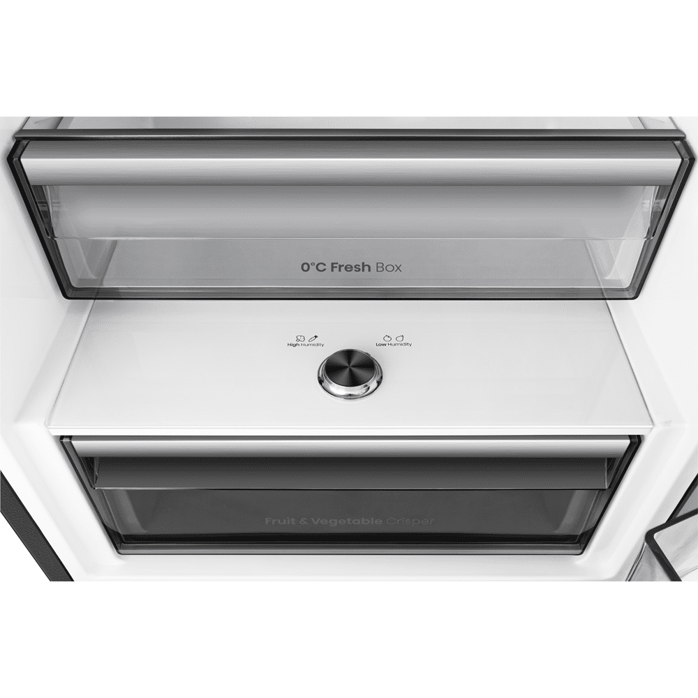 Hisense 60cm KitchenFit Frost Free Fridge Freezer RB3K330SAFC - Black Hisense 60cm KitchenFit Frost Free Fridge Freezer RB3K330SAFC - Black