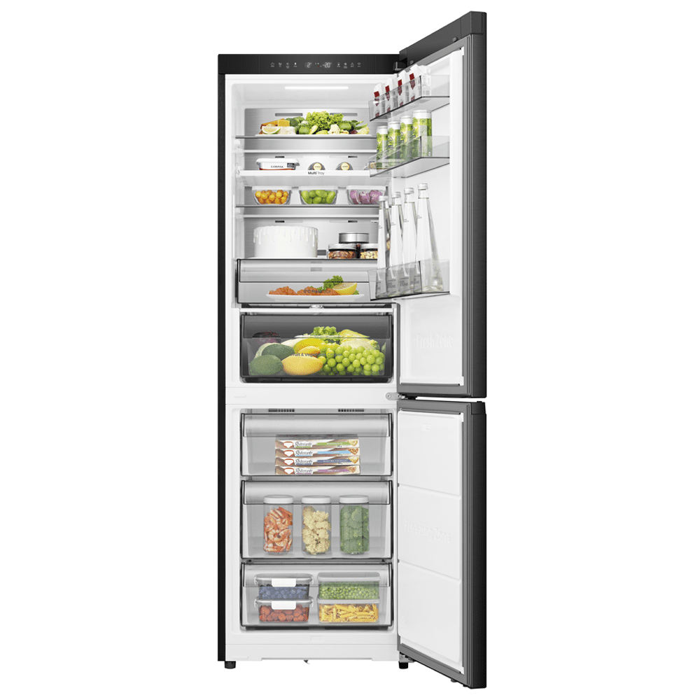 Hisense 60cm KitchenFit Frost Free Fridge Freezer RB3K330SAFC - Black Hisense 60cm KitchenFit Frost Free Fridge Freezer RB3K330SAFC - Black