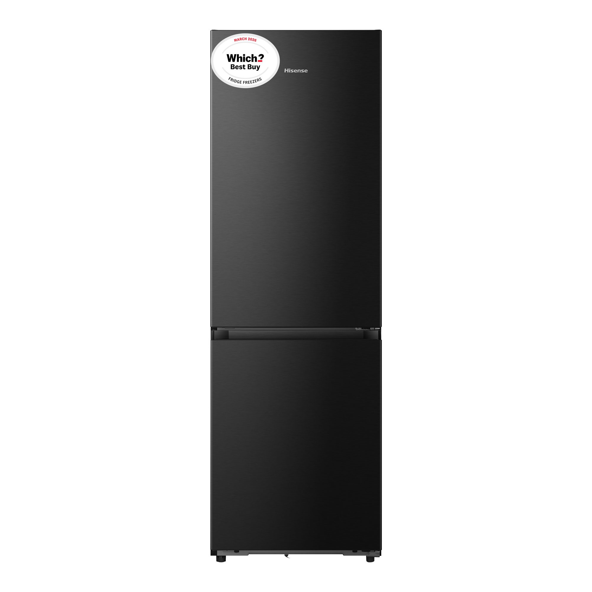 Hisense 60cm Frost Free KitchenFit Fridge Freezer RB5K330GSFC - Black Steel Hisense 60cm Frost Free KitchenFit Fridge Freezer RB5K330GSFC - Black Steel