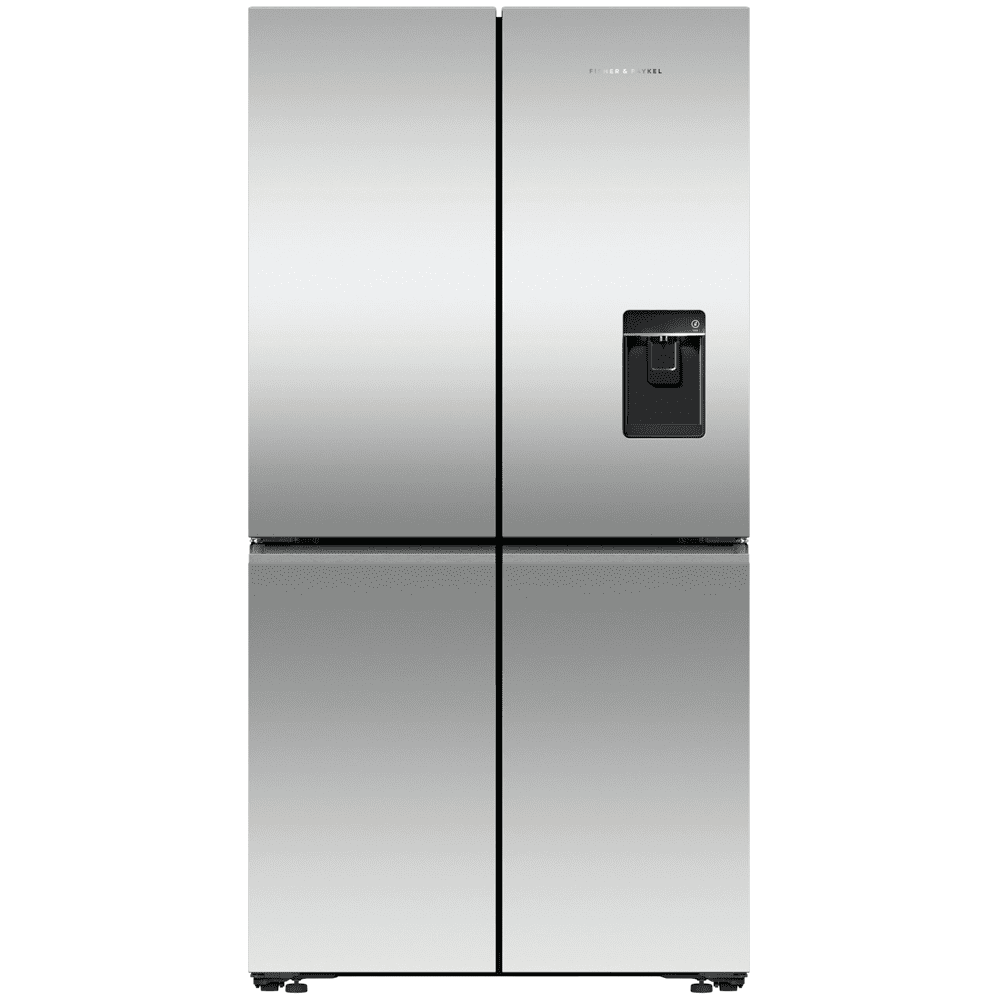 Fisher Paykel  Series 7 French Style 4 Door Fridge Freezer With Ice & Water RF605QNUVX1 - Stainless Steel