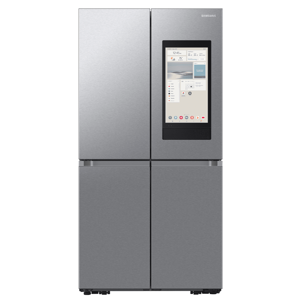 Samsung  French Style Family Hub AI Vision Inside Fridge Freezer With Ice & Water RF65DG9H0ESREU - Stainless Steel