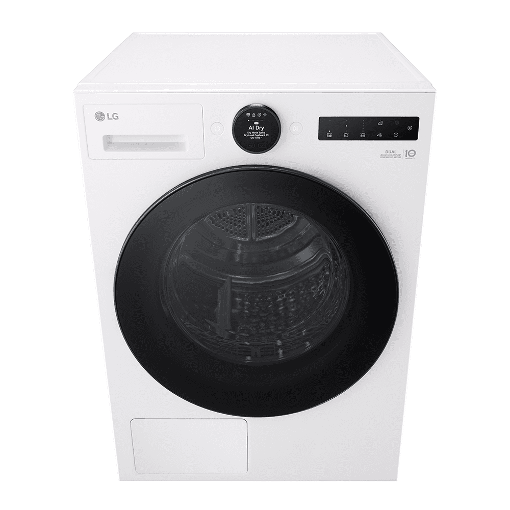 LG Series 7 AI Dry 10kg Heat Pump Tumble Dryer RHX7010TWB - White LG Series 7 AI Dry 10kg Heat Pump Tumble Dryer RHX7010TWB - White