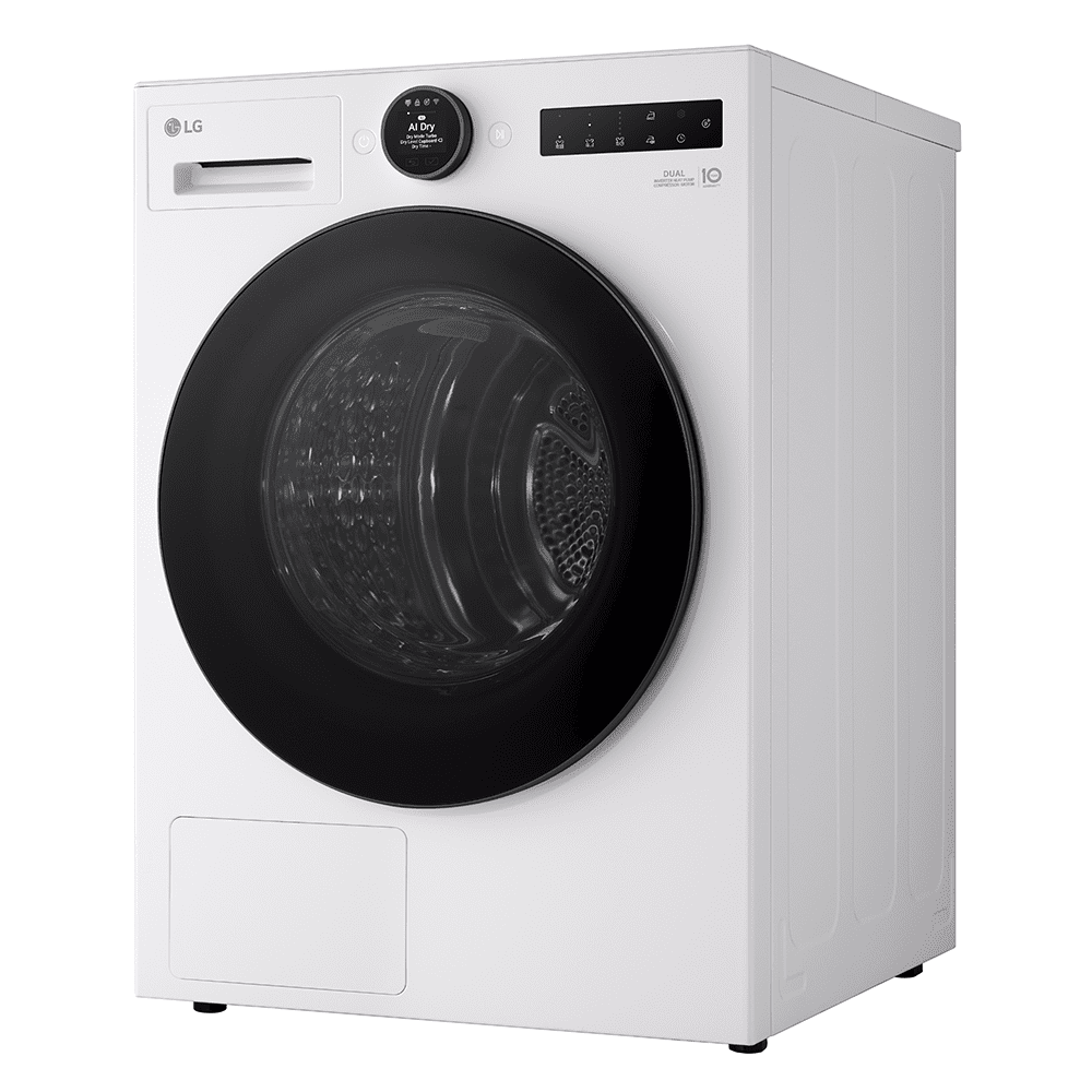 LG Series 7 AI Dry 10kg Heat Pump Tumble Dryer RHX7010TWB - White LG Series 7 AI Dry 10kg Heat Pump Tumble Dryer RHX7010TWB - White