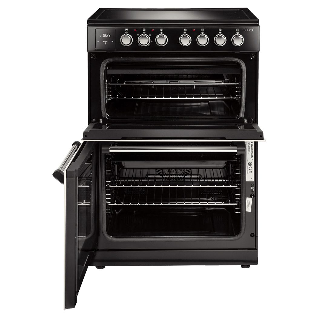 Rangemaster Classic 60cm Freestanding Ceramic Cooker CLA60ECCR/C - Cream Rangemaster Classic 60cm Freestanding Ceramic Cooker CLA60ECCR/C - Cream