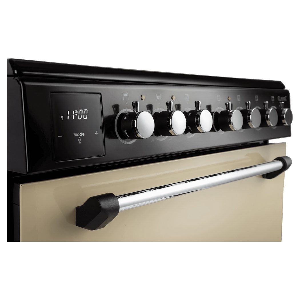 Rangemaster Classic 60cm Freestanding Ceramic Cooker CLA60ECCR/C - Cream Rangemaster Classic 60cm Freestanding Ceramic Cooker CLA60ECCR/C - Cream