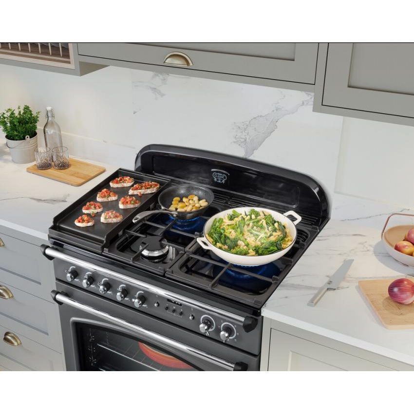 Rangemaster Classic FX 90cm Dual Fuel Range Cooker 12835 CLAS90FXDFFMG/B - Mineral Green Rangemaster Classic FX 90cm Dual Fuel Range Cooker 12835 CLAS90FXDFFMG/B - Mineral Green