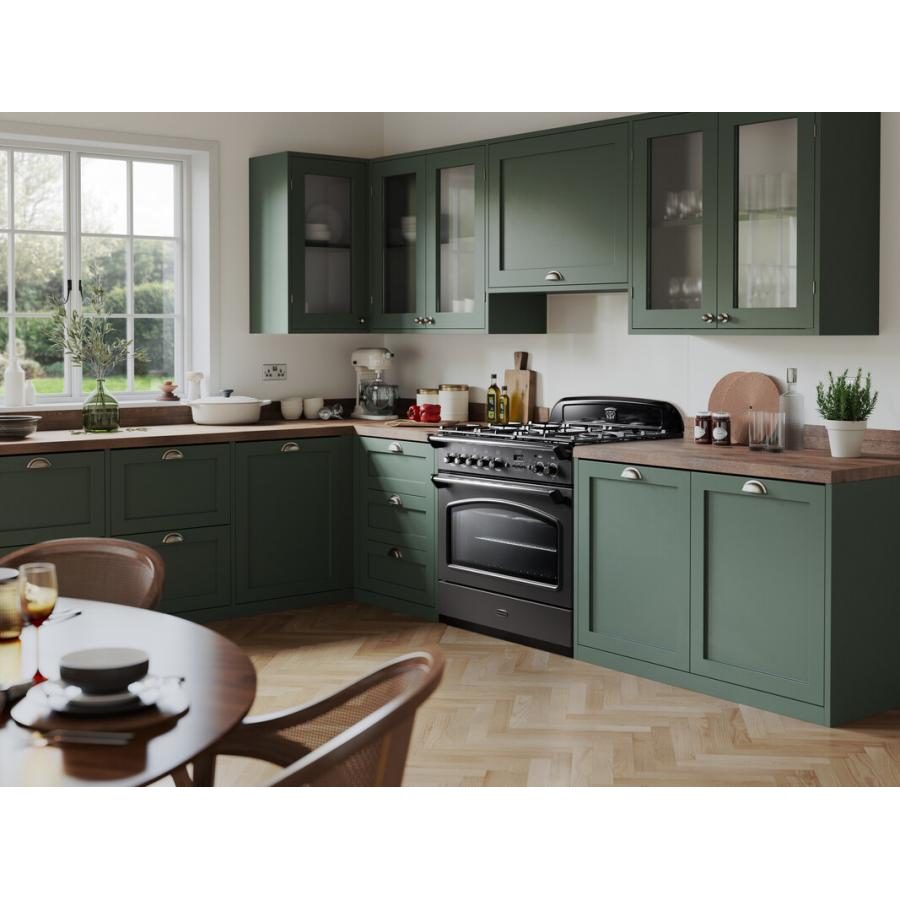 Rangemaster Classic FX 90cm Dual Fuel Range Cooker 12835 CLAS90FXDFFMG/B - Mineral Green Rangemaster Classic FX 90cm Dual Fuel Range Cooker 12835 CLAS90FXDFFMG/B - Mineral Green