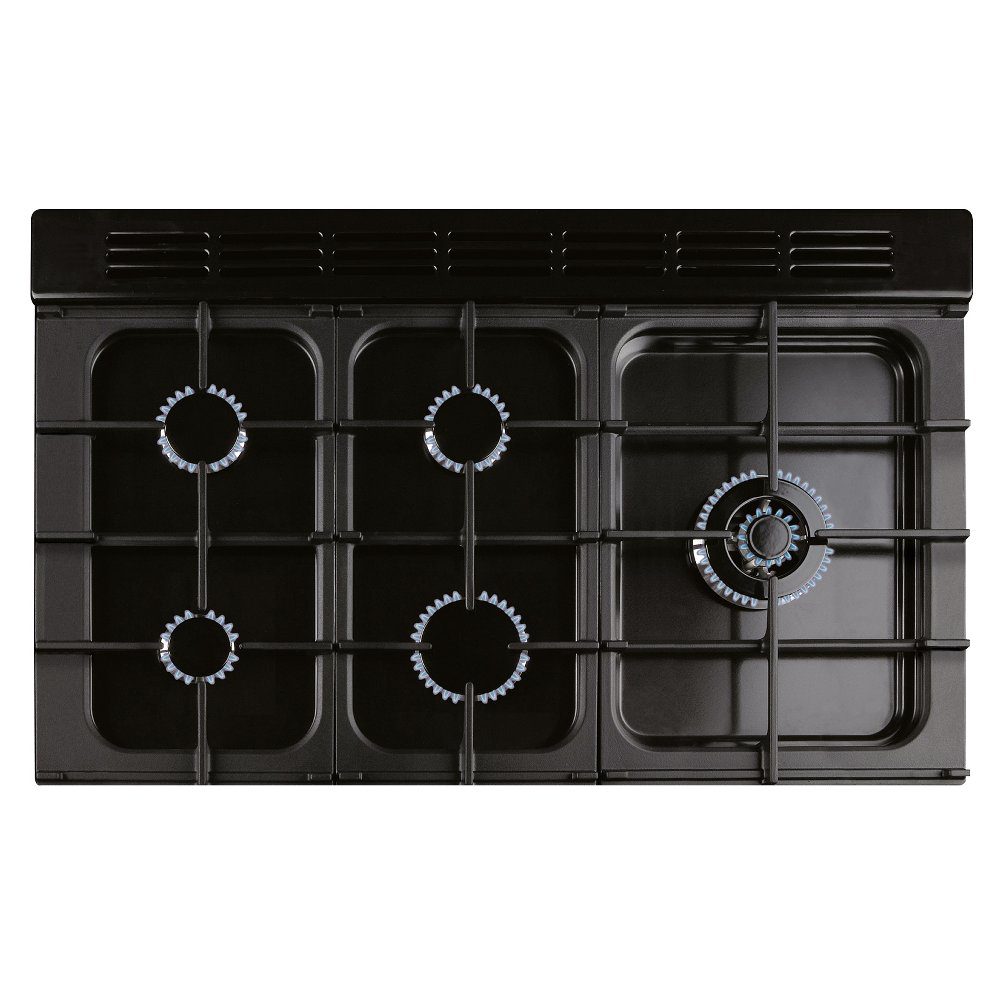 Rangemaster Classic Deluxe 100cm Dual Fuel Range Cooker Chrome Trim 17811 CLDL100DFPHTH/CM1 - Heather Rangemaster Classic Deluxe 100cm Dual Fuel Range Cooker Chrome Trim 17811 CLDL100DFPHTH/CM1 - Heather