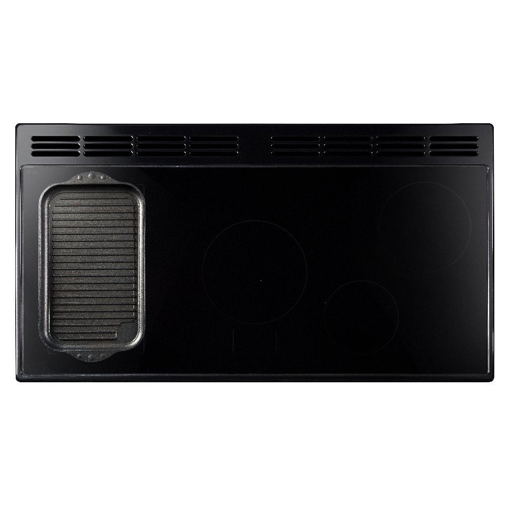 Rangemaster Classic Deluxe 90cm Induction Range Cooker Antique Brass Trim 18406 CLDL90EIPHTH/AB1 - Heather Rangemaster Classic Deluxe 90cm Induction Range Cooker Antique Brass Trim 18406 CLDL90EIPHTH/AB1 - Heather
