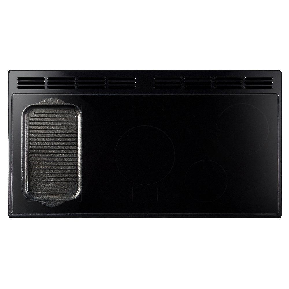 Rangemaster Classic Deluxe 90cm Induction Range Cooker Chrome Trim 17805 CLDL90EIPHTH/CM1 - Heather Rangemaster Classic Deluxe 90cm Induction Range Cooker Chrome Trim 17805 CLDL90EIPHTH/CM1 - Heather