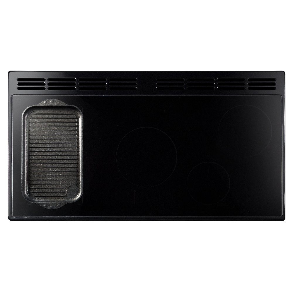 Rangemaster Classic Deluxe BC 110cm Induction Range Cooker Antique Brass Trim 18389 CLDLB110EIPBOR/AB1 - Bordeaux Rangemaster Classic Deluxe BC 110cm Induction Range Cooker Antique Brass Trim 18389 CLDLB110EIPBOR/AB1 - Bordeaux
