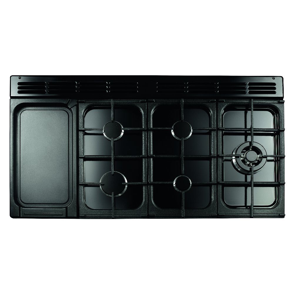 Rangemaster Classic Deluxe OC 110cm Dual Fuel Range Cooker Antique Brass Trim 18324 CLDLO110DFPCBL/AB1 - Charcoal Black Rangemaster Classic Deluxe OC 110cm Dual Fuel Range Cooker Antique Brass Trim 18324 CLDLO110DFPCBL/AB1 - Charcoal Black