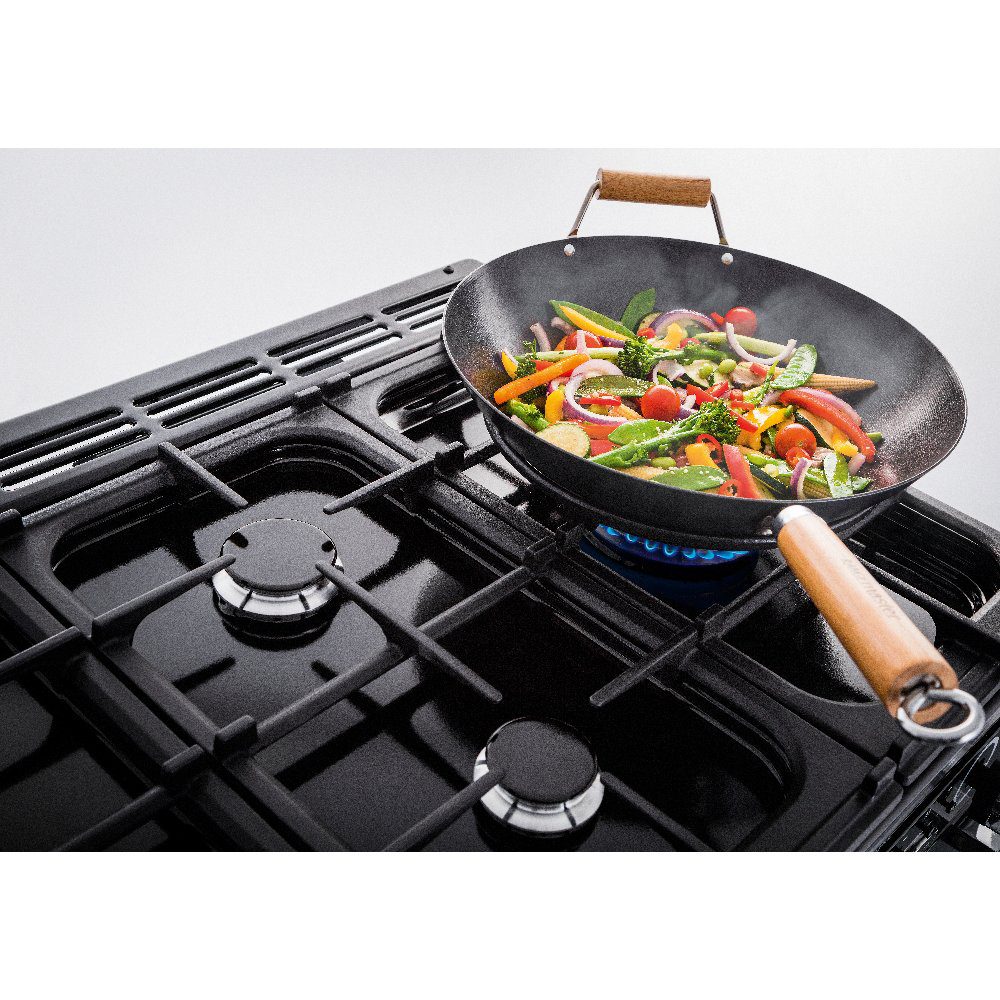 Rangemaster Classic Deluxe OC 110cm Dual Fuel Range Cooker Chrome Trim 14709 CLDLO110DFPMGR/CM1 - Mineral Green Rangemaster Classic Deluxe OC 110cm Dual Fuel Range Cooker Chrome Trim 14709 CLDLO110DFPMGR/CM1 - Mineral Green