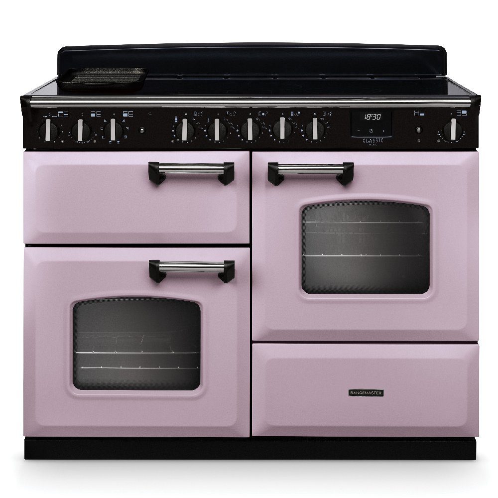 Rangemaster  Classic Deluxe OC 110cm Induction Range Cooker Chrome Trim 17825 CLDLO110EIPHTH/CM1 - Heather
