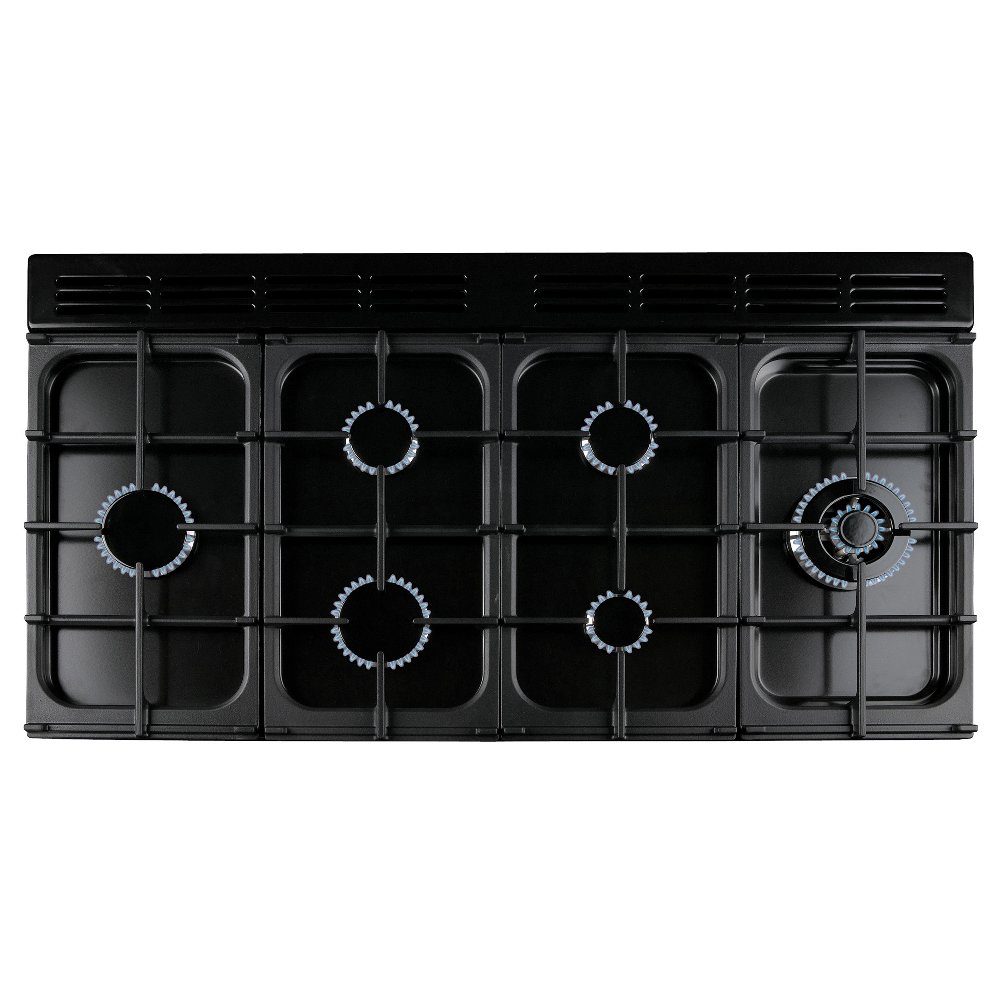 Rangemaster Classic 110cm OC Dual Fuel Range Cooker Chrome Trim 14215 CLO110DFPGBL/CM1 - Black Rangemaster Classic 110cm OC Dual Fuel Range Cooker Chrome Trim 14215 CLO110DFPGBL/CM1 - Black