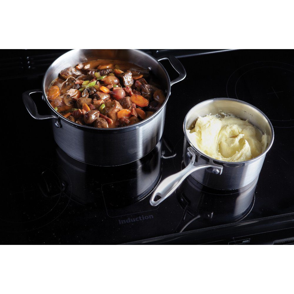 Rangemaster Classic 110cm OC Induction Range Cooker Chrome Trim 14241 CLO110EIPPCR/CM1 - Pale Cream Rangemaster Classic 110cm OC Induction Range Cooker Chrome Trim 14241 CLO110EIPPCR/CM1 - Pale Cream