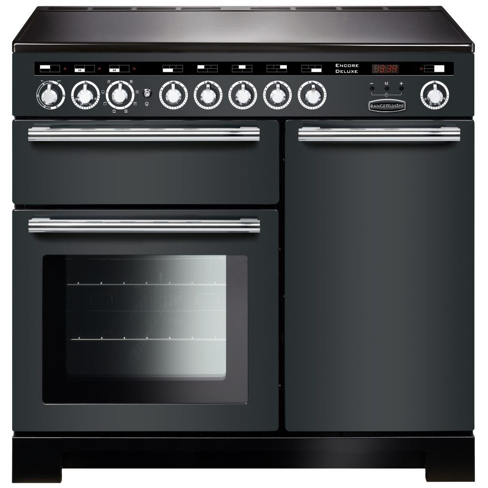 Rangemaster  Encore 100cm Deluxe Induction Range Cooker 117350 EDL100EISL/C - Slate