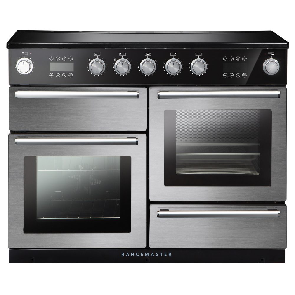 Rangemaster Nexus 110cm Induction Range Cooker With Steam 119820 NEX110SOEISS/C - STAINLESS STEEL Rangemaster Nexus 110cm Induction Range Cooker With Steam 119820 NEX110SOEISS/C - STAINLESS STEEL