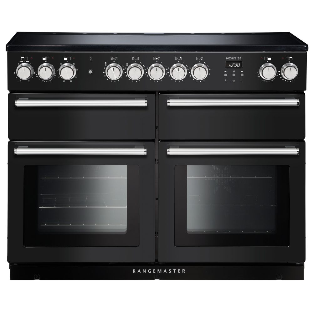 Rangemaster  Nexus SE 110cm Induction Range Cooker 125880 NEXSE110EICB/C - CHARCOAL BLACK