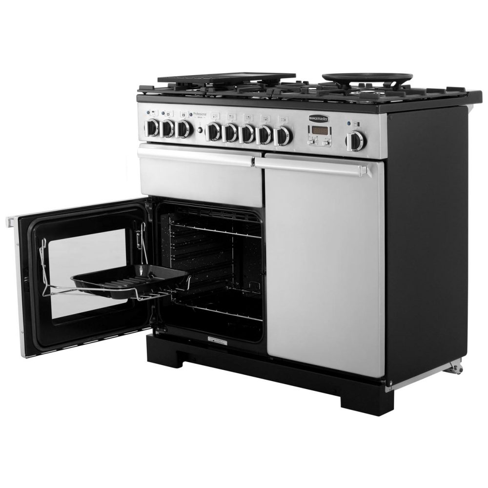 Rangemaster Professional Deluxe 100cm Dual Fuel Range Cooker 97570 PDL100DFFCR/C - Cream Rangemaster Professional Deluxe 100cm Dual Fuel Range Cooker 97570 PDL100DFFCR/C - Cream