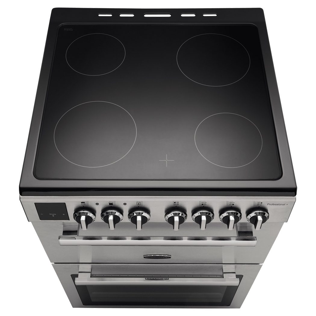 Rangemaster Professional Plus 60cm Freestanding Ceramic Cooker PROPL60ECSS/C - Stainless Steel Rangemaster Professional Plus 60cm Freestanding Ceramic Cooker PROPL60ECSS/C - Stainless Steel