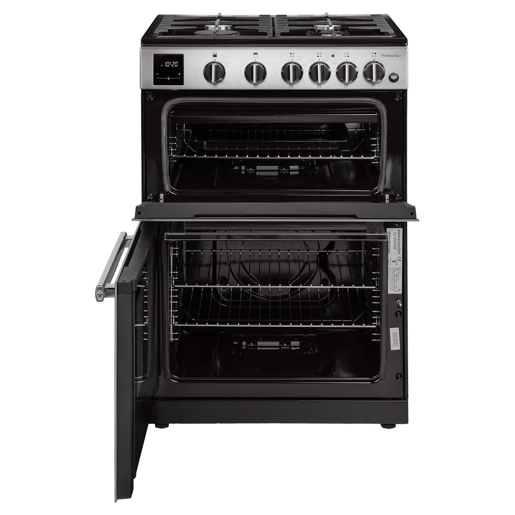Rangemaster Professional Plus 60cm Freestanding Gas Cooker PROPL60NGFSS/C - Stainless Steel Rangemaster Professional Plus 60cm Freestanding Gas Cooker PROPL60NGFSS/C - Stainless Steel
