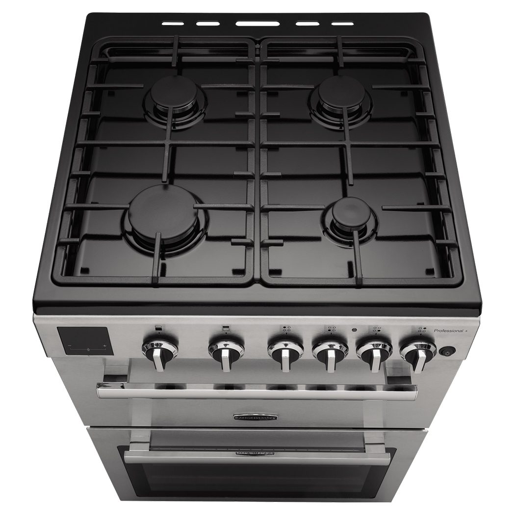 Rangemaster Professional Plus 60cm Freestanding Gas Cooker PROPL60NGFSS/C - Stainless Steel Rangemaster Professional Plus 60cm Freestanding Gas Cooker PROPL60NGFSS/C - Stainless Steel