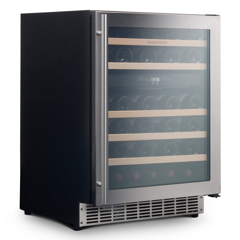 Rangemaster 60cm Undercounter Dual Zone Wine Cooler RDZ6046SS/ - Stainless Steel Rangemaster 60cm Undercounter Dual Zone Wine Cooler RDZ6046SS/ - Stainless Steel