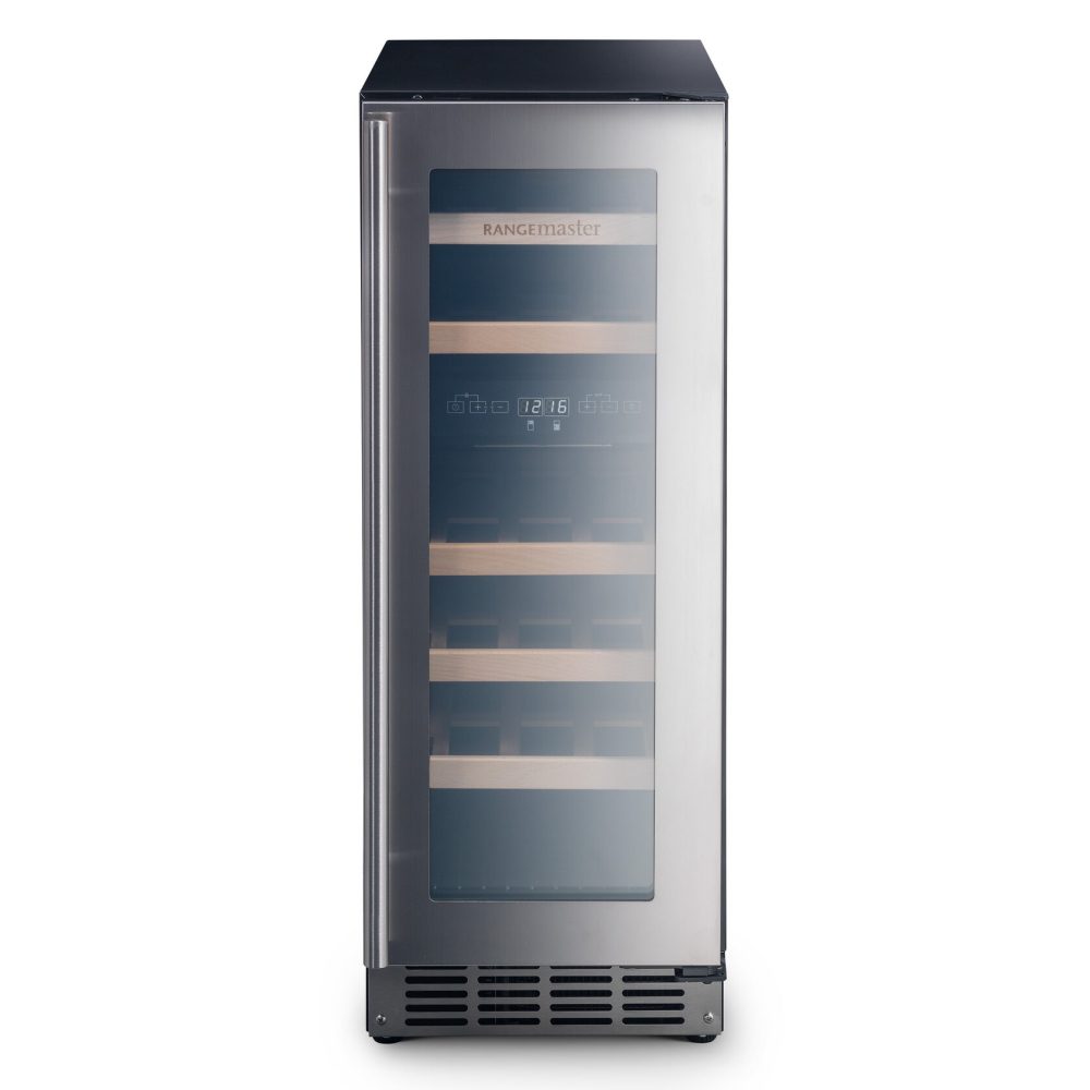Rangemaster  30cm Undercounter Dual Zone Wine Cooler RWC3018SS/ - Stainless Steel