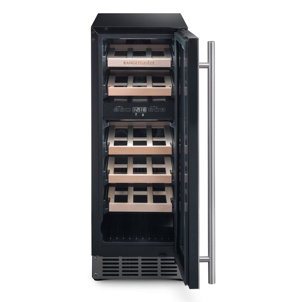 Rangemaster 30cm Undercounter Dual Zone Wine Cooler RWC3018SS/ - Stainless Steel Rangemaster 30cm Undercounter Dual Zone Wine Cooler RWC3018SS/ - Stainless Steel