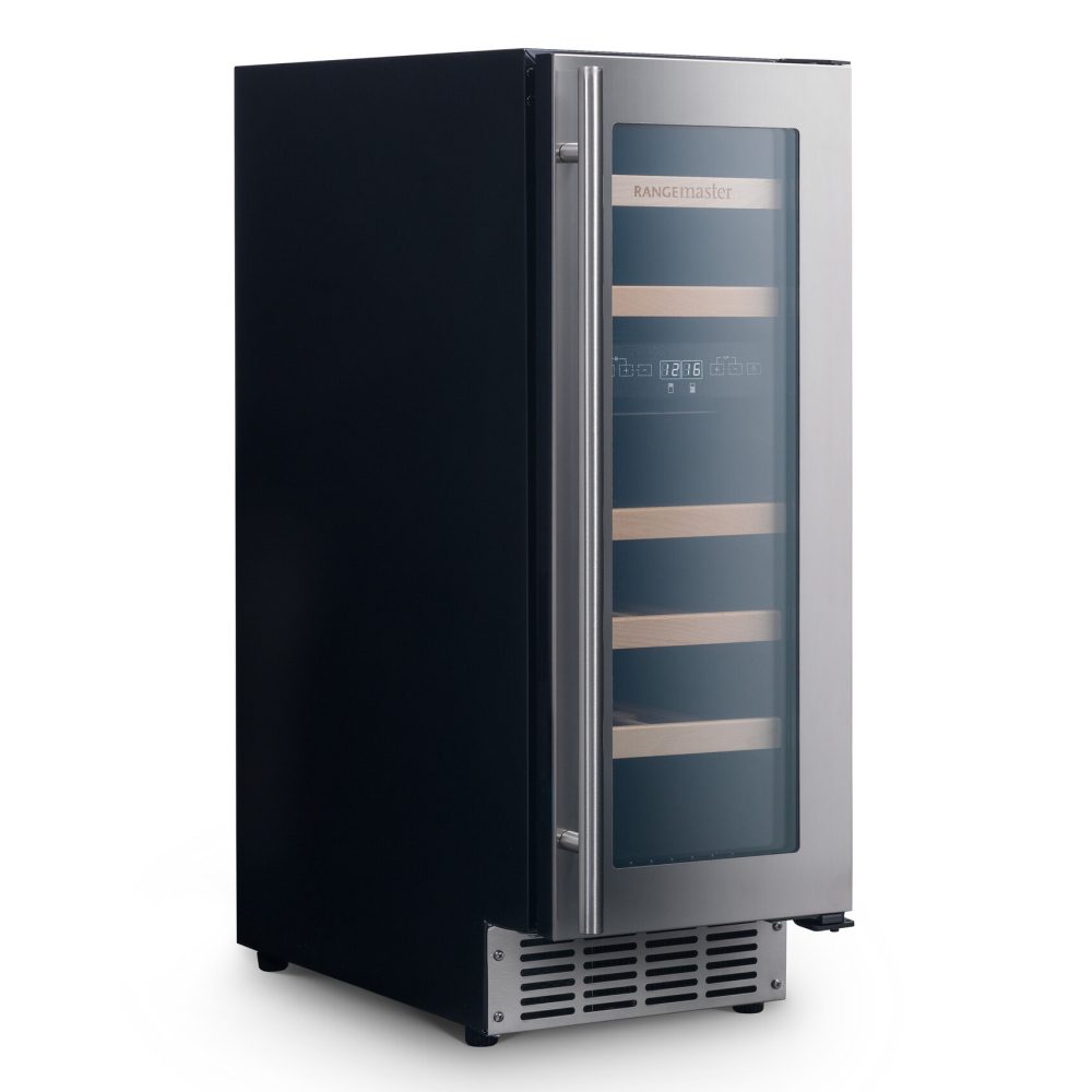 Rangemaster 30cm Undercounter Dual Zone Wine Cooler RWC3018SS/ - Stainless Steel Rangemaster 30cm Undercounter Dual Zone Wine Cooler RWC3018SS/ - Stainless Steel