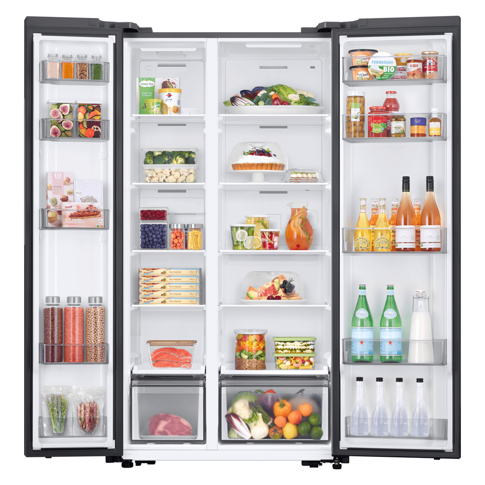 Samsung Series 6 American Fridge Freezer Non Ice & Water RS57DG400EM9EU - Silver Samsung Series 6 American Fridge Freezer Non Ice & Water RS57DG400EM9EU - Silver