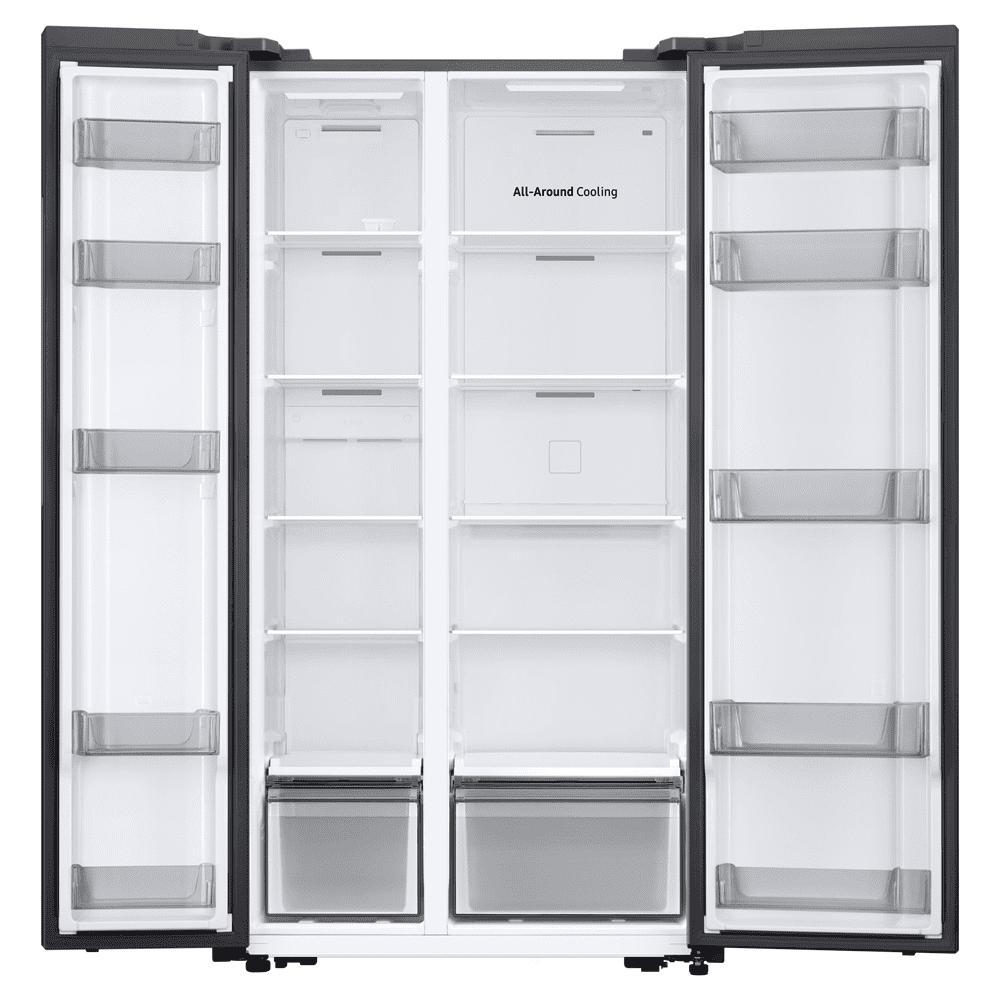 Samsung Series 6 American Fridge Freezer Non Ice & Water RS57DG400EM9EU - Silver Samsung Series 6 American Fridge Freezer Non Ice & Water RS57DG400EM9EU - Silver