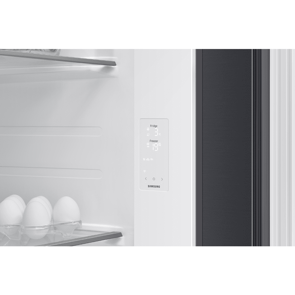 Samsung American Fridge Freezer With Ice & Water RS70F66KCFEU - Black Steel Samsung American Fridge Freezer With Ice & Water RS70F66KCFEU - Black Steel