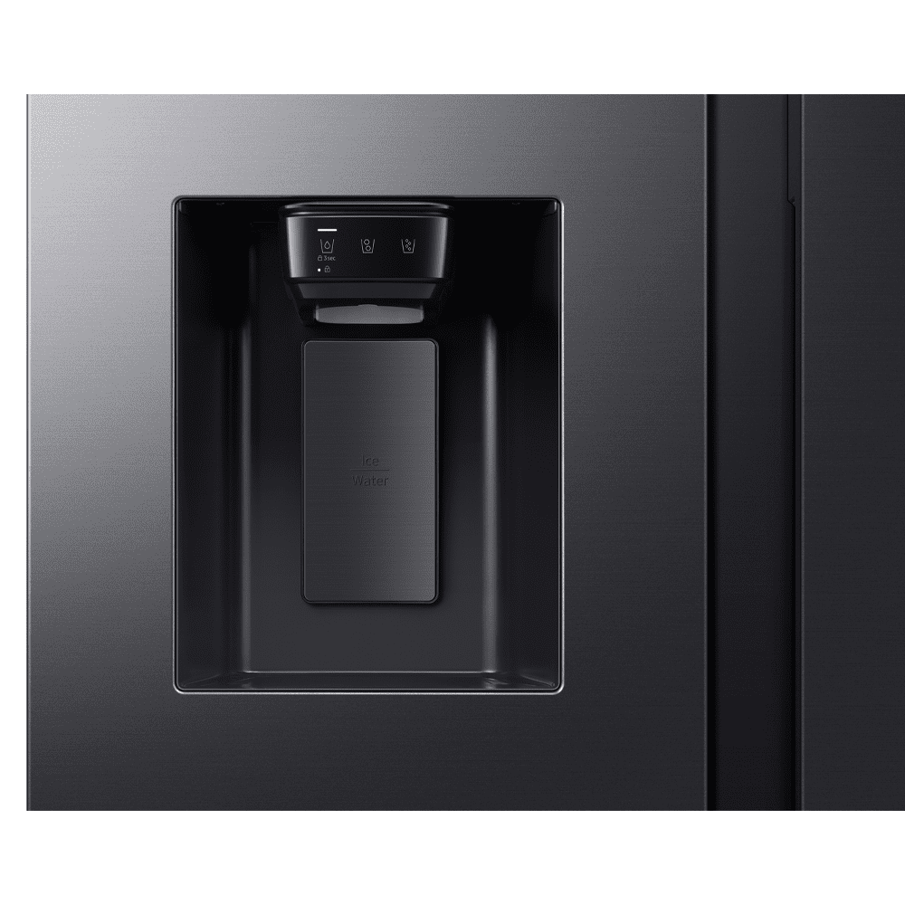 Samsung American Fridge Freezer With Ice & Water RS70F66KCFEU - Black Steel Samsung American Fridge Freezer With Ice & Water RS70F66KCFEU - Black Steel