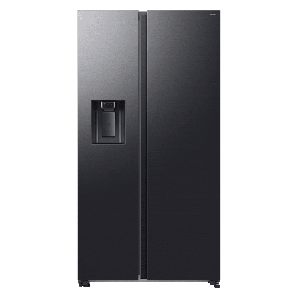 Samsung  American Fridge Freezer With Ice & Water RS70F66KCFEU - Black Steel