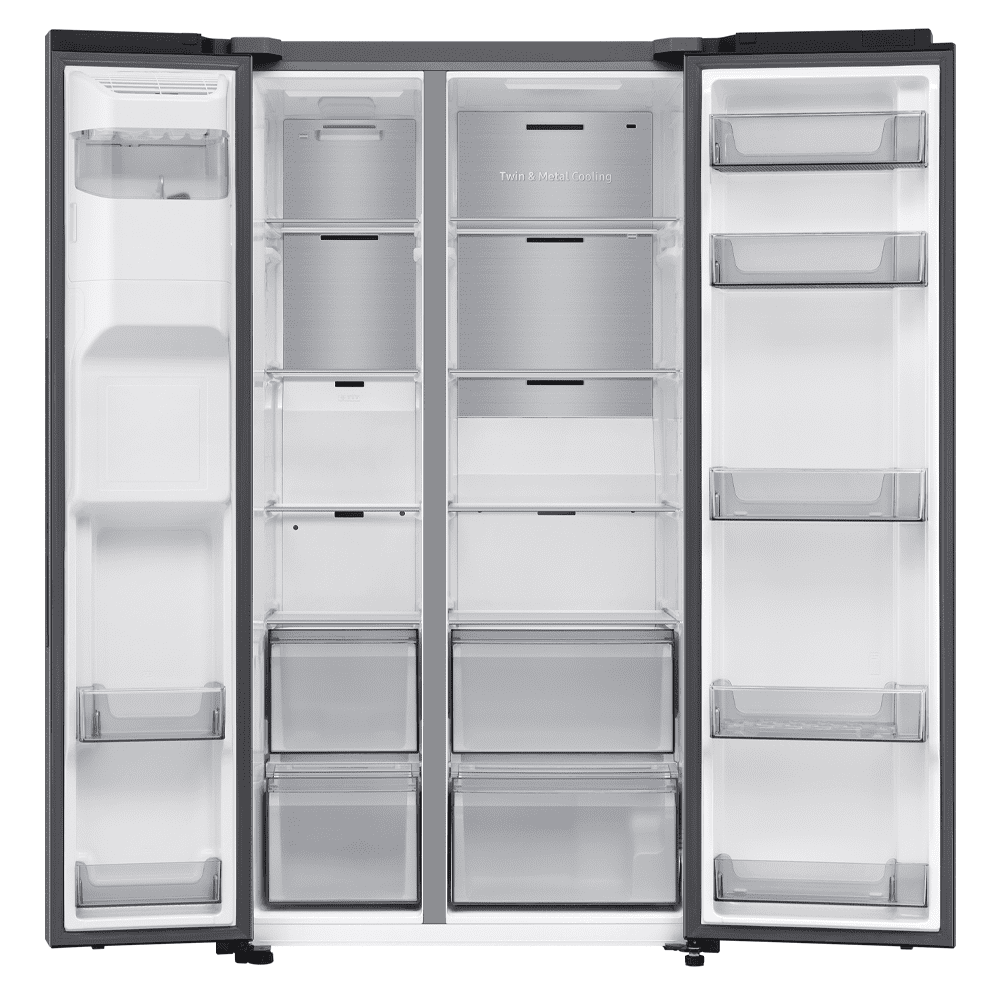 Samsung American Fridge Freezer With Ice & Water RS70F66KCTEU - Silver Samsung American Fridge Freezer With Ice & Water RS70F66KCTEU - Silver