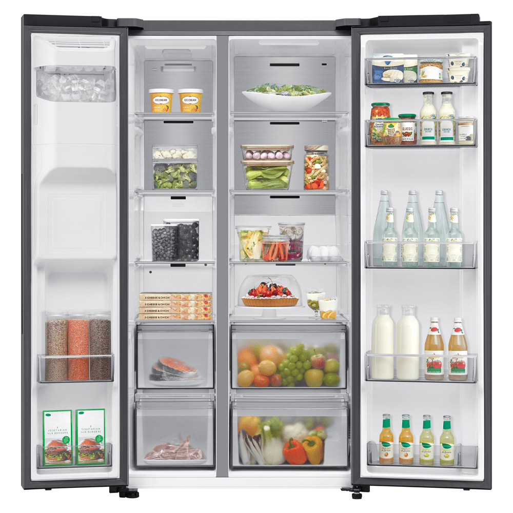 Samsung American Fridge Freezer With Ice & Water RS70F66KCTEU - Silver Samsung American Fridge Freezer With Ice & Water RS70F66KCTEU - Silver