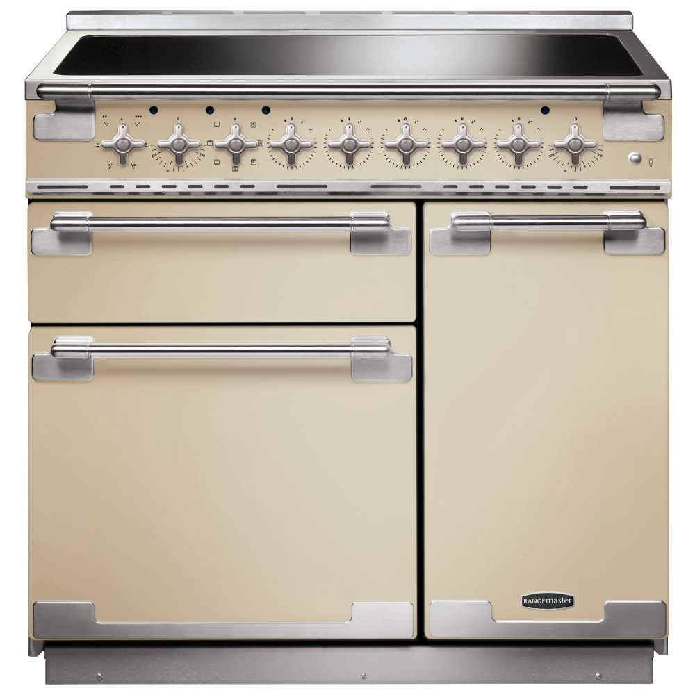 Rangemaster  Elise 90cm Induction Range Cooker 107900 ELS90EICR/ - Cream