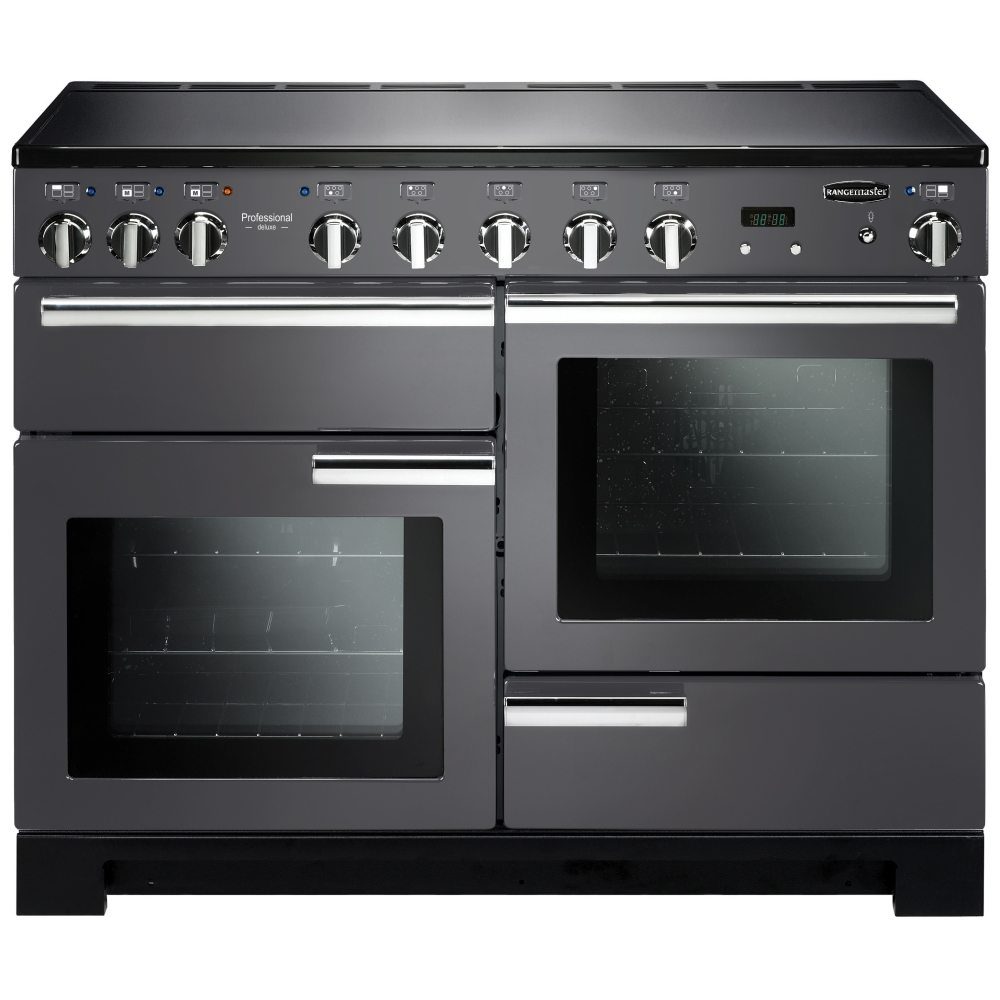 Rangemaster  Professional Deluxe 110cm Induction Range Cooker 105910 PDL110EISL/C - Slate