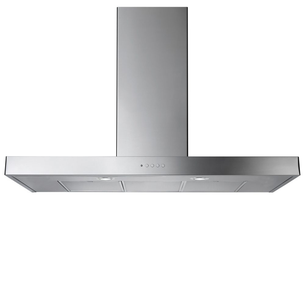 Rangemaster  90cm Flat Chimney Hood 105320 UNBHDS90SS/ - Stainless Steel