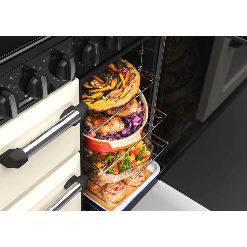 Rangemaster Classic 90cm Induction Range Cooker Chrome Trim 14177 CL90EIPBOR/CM1 - Bordeaux Rangemaster Classic 90cm Induction Range Cooker Chrome Trim 14177 CL90EIPBOR/CM1 - Bordeaux
