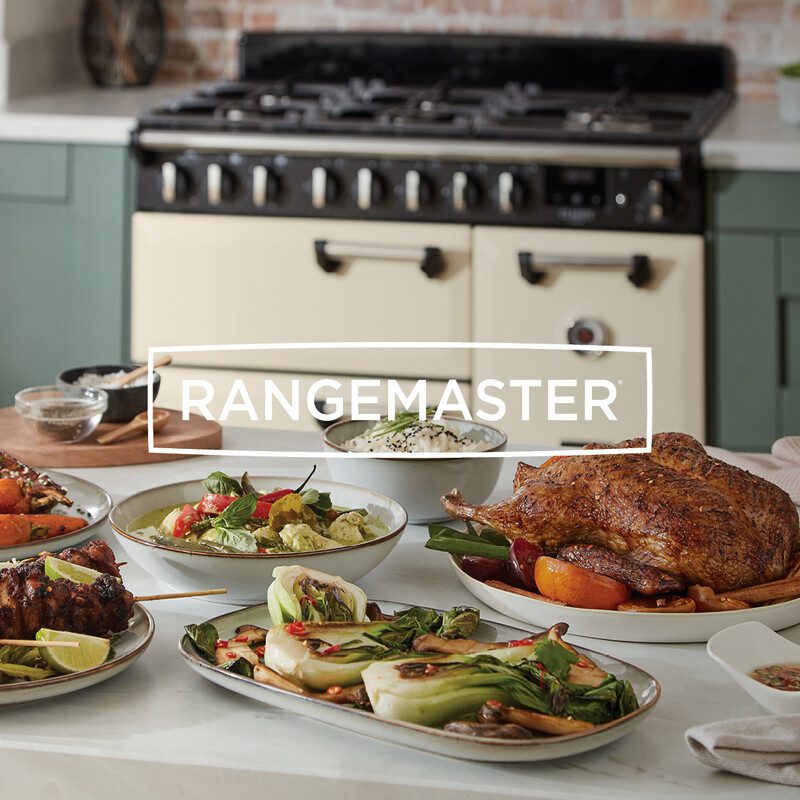 Rangemaster Classic Deluxe 100cm Dual Fuel Range Cooker Chrome Trim 14643 CLDL100DFPPCR/CM1 - Pale Cream Rangemaster Classic Deluxe 100cm Dual Fuel Range Cooker Chrome Trim 14643 CLDL100DFPPCR/CM1 - Pale Cream