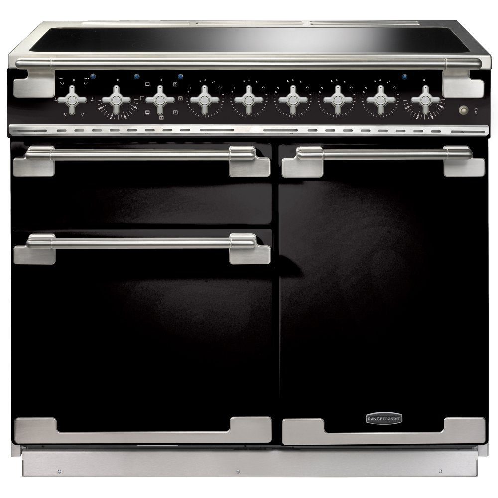 Rangemaster  Elise 100cm Induction Range Cooker 100160 ELS100EIGB/ - Black