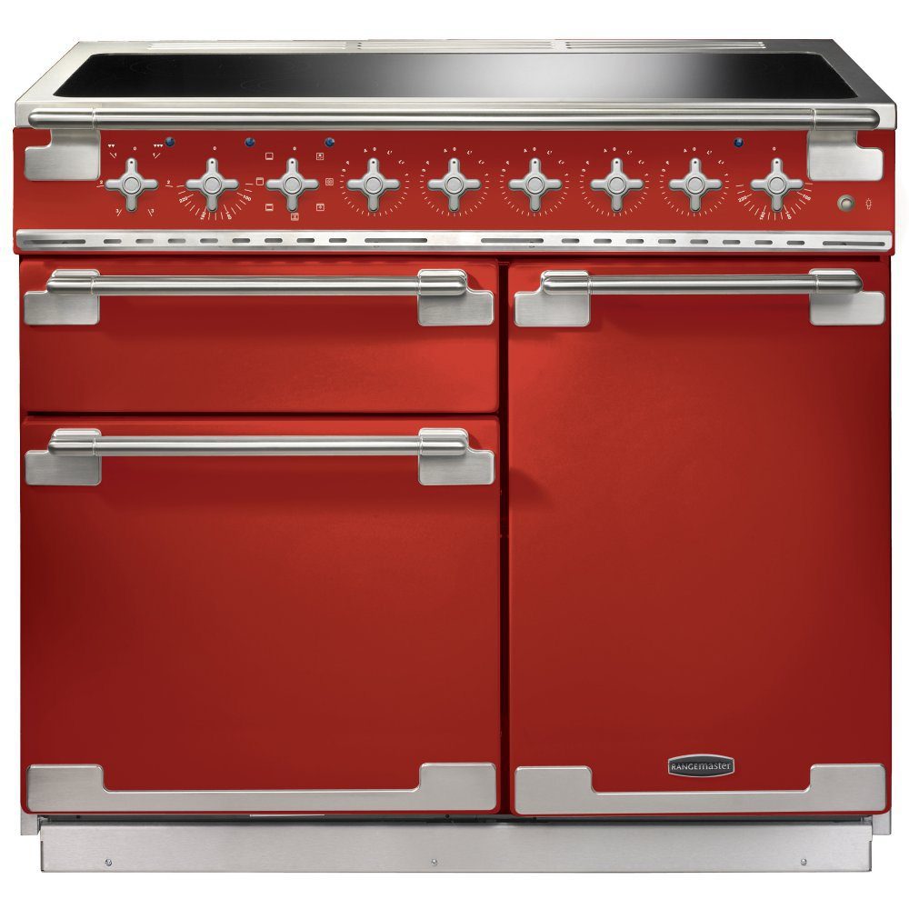 Rangemaster  Elise 100cm Induction Range Cooker 100220 ELS100EIRD/ - Red