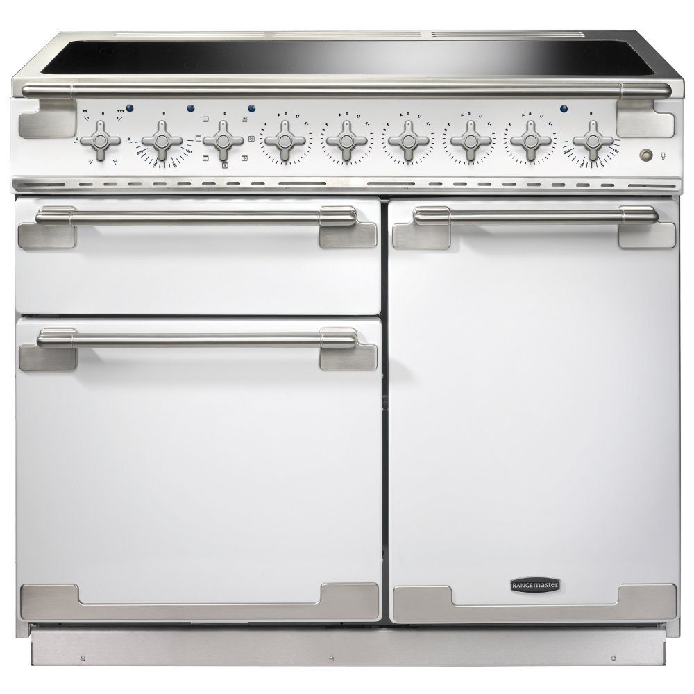 Rangemaster  Elise 100cm Induction Range Cooker 100210 ELS100EIWH/ - White