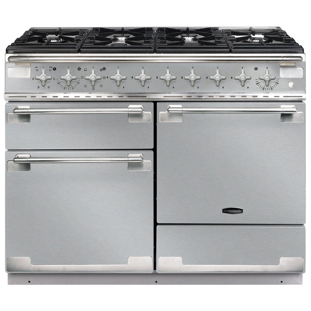 Rangemaster  Elise 110cm Dual Fuel Range Cooker 94220 ELS110DFFSS/ - Stainless Steel
