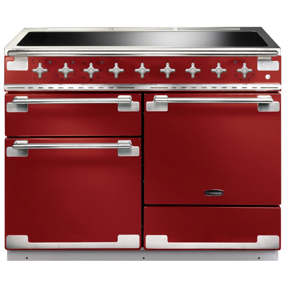 Rangemaster  Elise 110cm Induction Range Cooker 100380 ELS110EIRD/ - Red