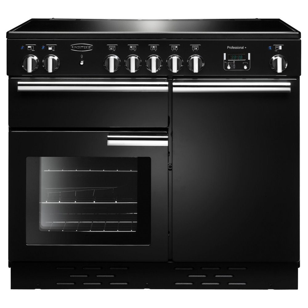 Rangemaster  Professional Plus 100cm Ceramic Range Cooker 112360 PROP100ECBL/C - Black