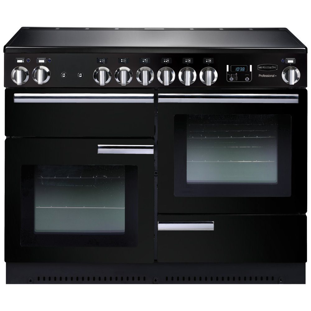 Rangemaster  Professional Plus 110cm Ceramic Range Cooker 91880 PROP110ECGB/C - Black